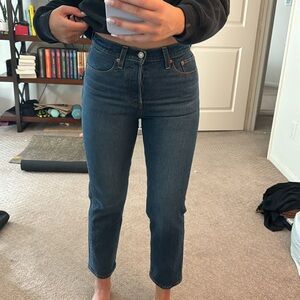 Levi’s wedgie straight jeans